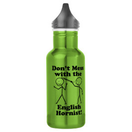 Garrafa Não se meta com o monstro inglês