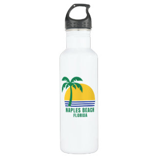 Garrafa Naples Beach Florida Water Bottle