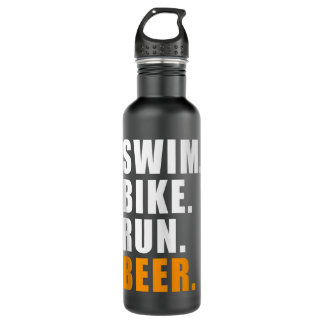 GARRAFA NATAÇÃO BIKE RUN BEER TRIATHLETE TRIATHLON SPORT G