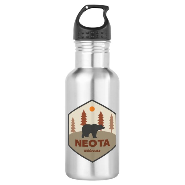 Garrafa Neota Wilderness Colorado Urso (Frente)