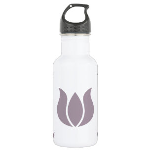 Garrafa Névoa do mar do teste padrão de flor 5