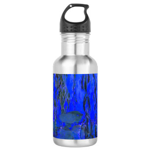 Garrafa Ninfos Aquáticos e Ramos de Salgueiro-Chorão de Mo