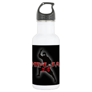 Garrafa Ninja Silhouette