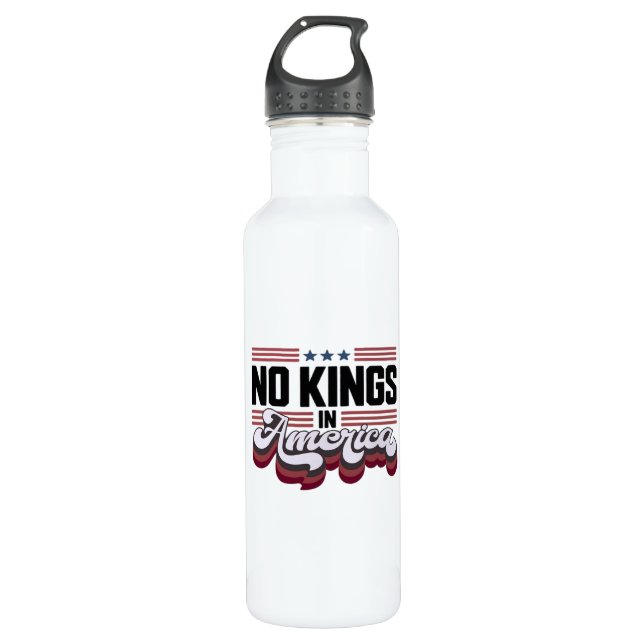 Garrafa No Kings In America USA Retro Classic (Frente)