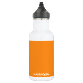 Garrafa Nome da cor laranja Namaqua
