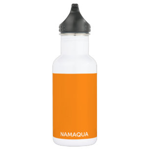 Garrafa Nome da cor laranja Namaqua