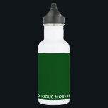 Garrafa Nome de cor verde do Monster delicioso<br><div class="desc">Nome de cor verde do Monster delicioso</div>