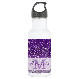 Garrafa Nome do Monograma da Glitter do Mâncer Na moda Ro