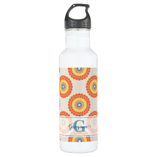 Garrafa Nome Personalizado Aegean Summer Radiant Dot Manda
