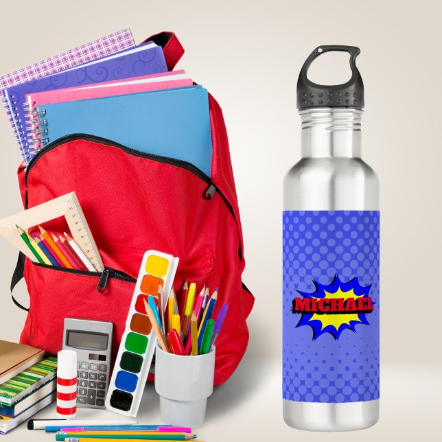 Garrafa Nome Personalizado do Livro Personalizado de Crian (Criador carregado)