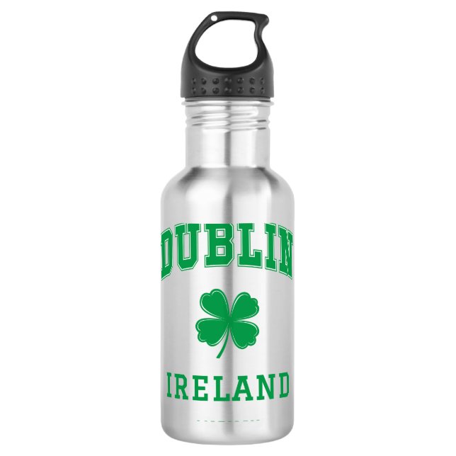 Garrafa Nome personalizado Dublin Irlanda (Frente)