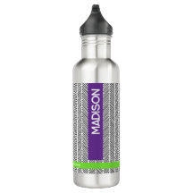 Nome Personalizado Tumbler Térmico | Roxo Personal