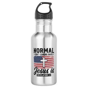 Garrafa Normal Não Está Voltando Camisa Jesus Revelação_1