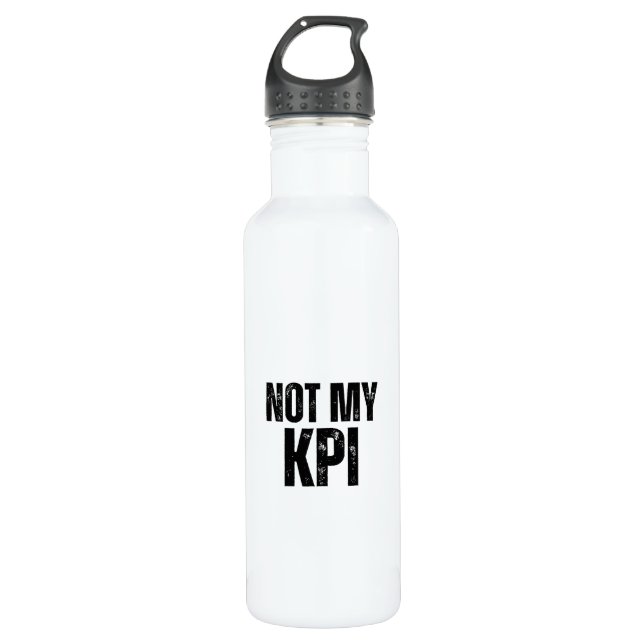 Garrafa Not My KPI Insulated Minimalist  (Frente)