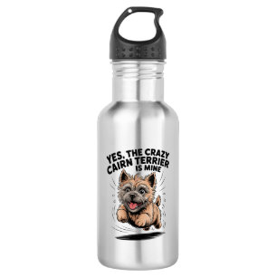 Garrafa O Cairn Terrier Louco é Meu