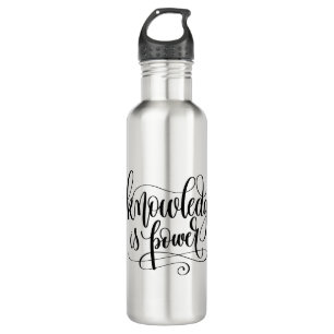 Garrafa O conhecimento é poder