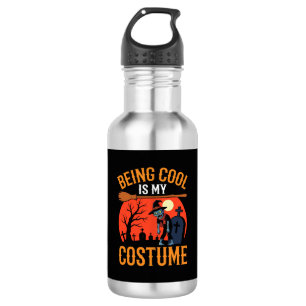 Garrafa O Halloween Ser Legal É Meu Traje De Zumbi De Desi