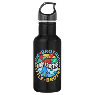 Garrafa O Irmão Médio é um Irmão Grande e Pequeno