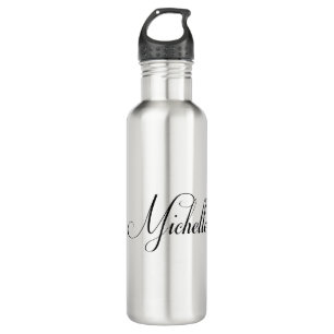 Garrafa O nome dela é Michelle Calligraphy