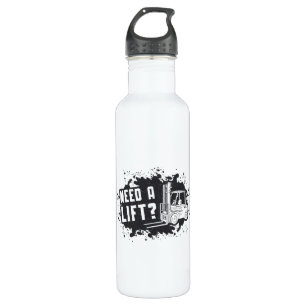 Garrafa O Operador De Elevação Precisa De Um Trabalhador