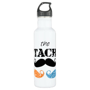 Garrafa O padrão do bigode