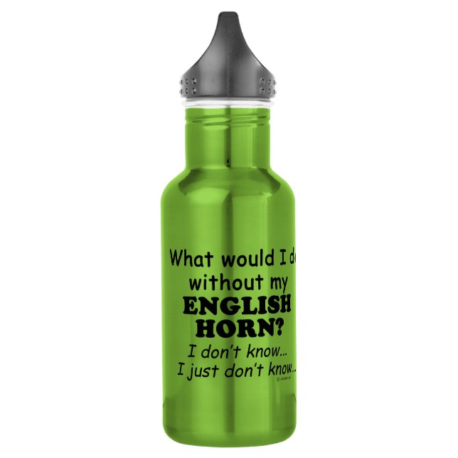 Garrafa O que eu faria, Inglês Horn (Esquerda)