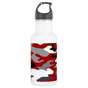 Garrafa O vermelho sombreia Camo