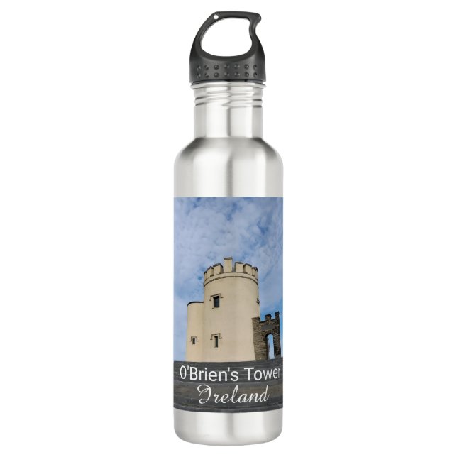 Garrafa O'Brien's Tower Ireland Souvenir Water Bottle (Frente)