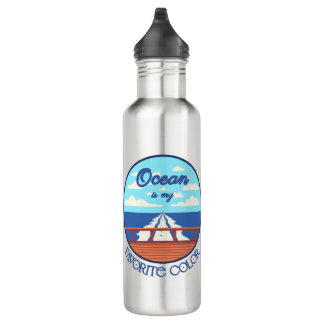 Garrafa Ocean Is My Favorite Color - SS Insulated Bottle