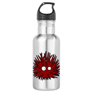 Garrafa Oceano vermelho uni espinhoso do ouriço do