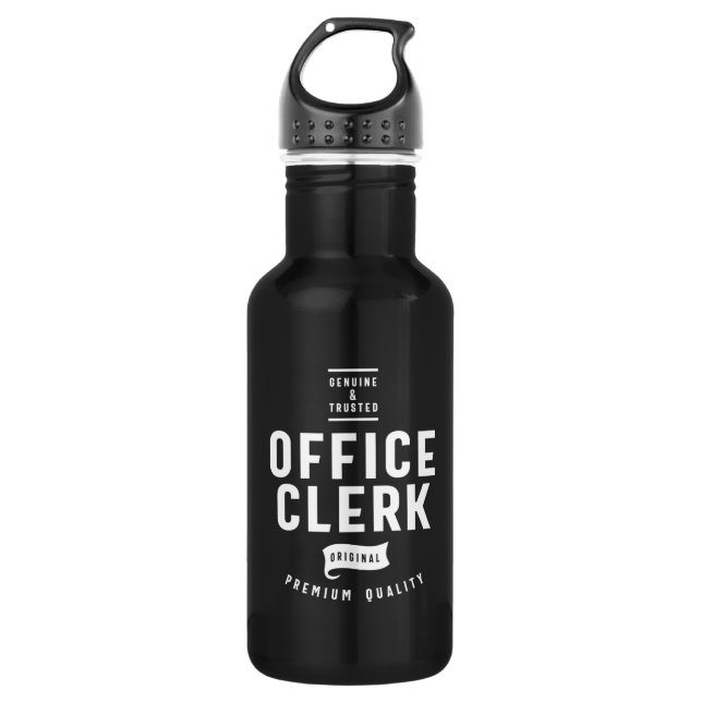 Garrafa Oferta de Cargo do Office Clerk (Frente)