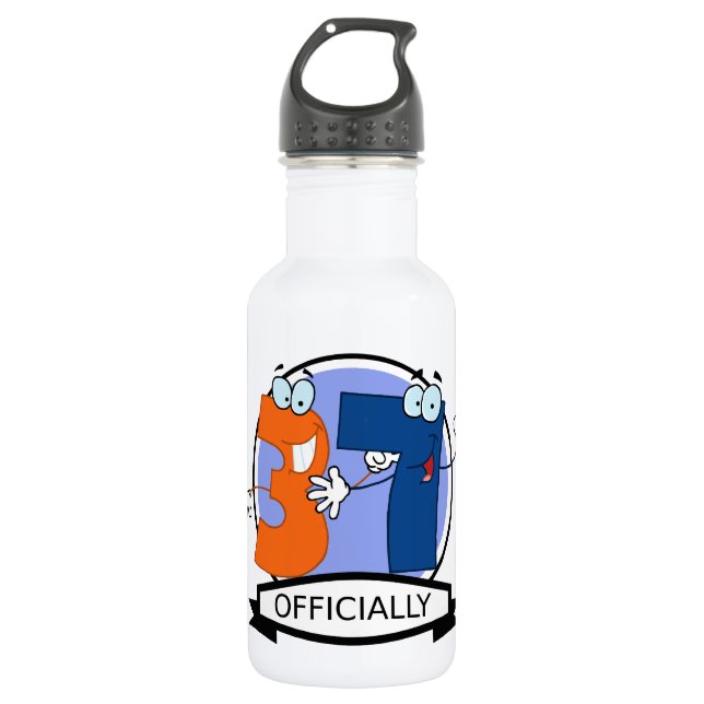 Garrafa Oficialmente 37 Banner de Aniversário (Frente)