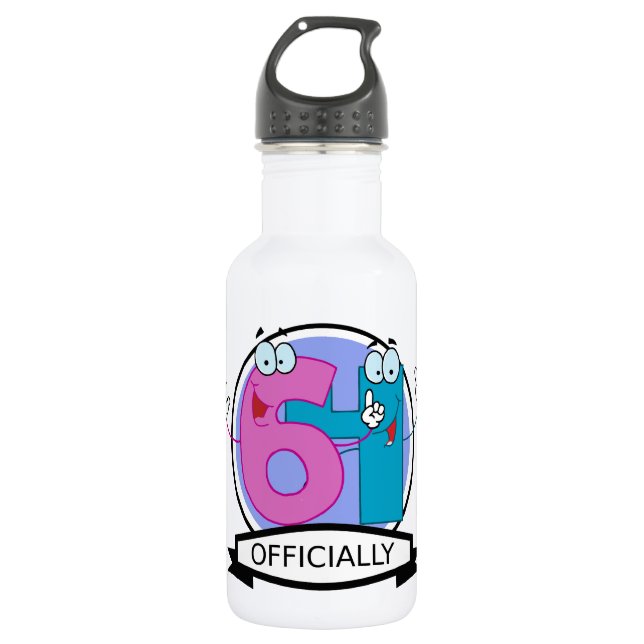 Garrafa Oficialmente 64 Banner de Aniversário (Frente)