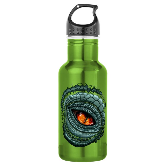 Garrafa Olho de Predador Réptil Primitivo (Frente)