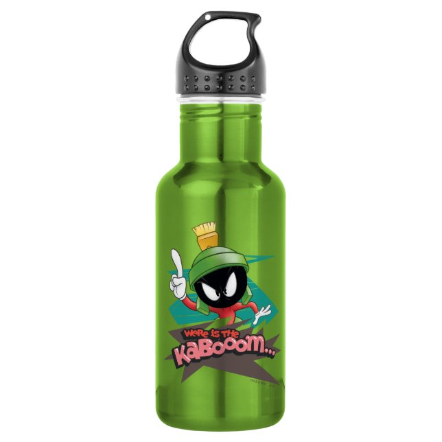 Garrafa "Onde está o Kabooom" PONTOS MARVIN THE MARTIAN™ (Frente)