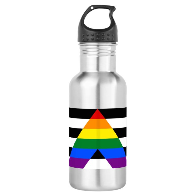 Garrafa Orgulho de Aliado Heterossexual (Frente)