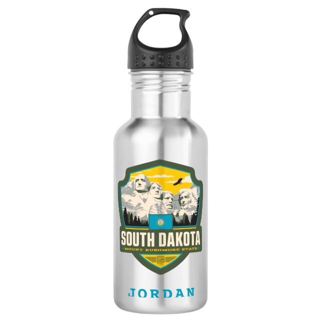 Garrafa Orgulho | South Dakota do estado (Frente)