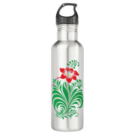 Garrafa Ornamental Floral Flower Design – Elegant