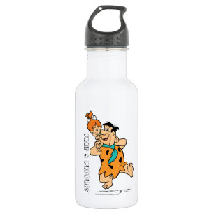 Garrafa Os Flintstones   Fred & Flintstone dos seixos