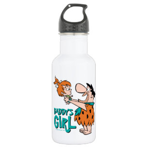 Garrafa Os Flintstones Fred & Pebbles - Garota Pai