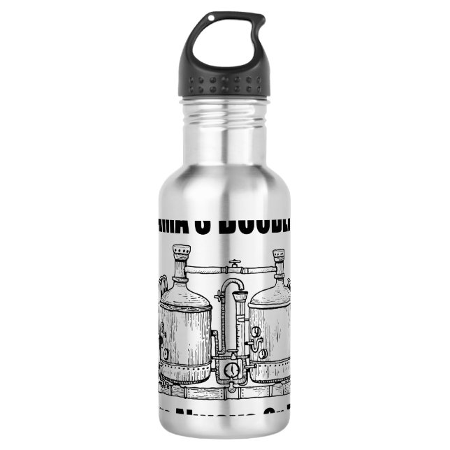 Garrafa Os Jugs de Boobery da mamãe sempre tocando (Frente)