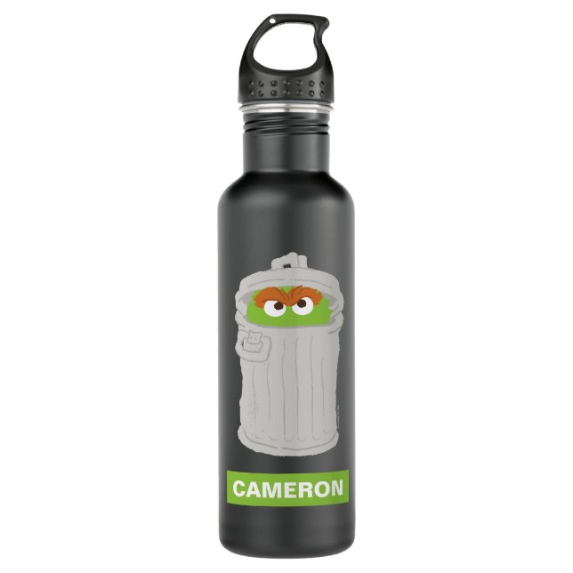 Garrafa Oscar, o Agrupamento e o Lixo | Adicione seu nome (Frente)