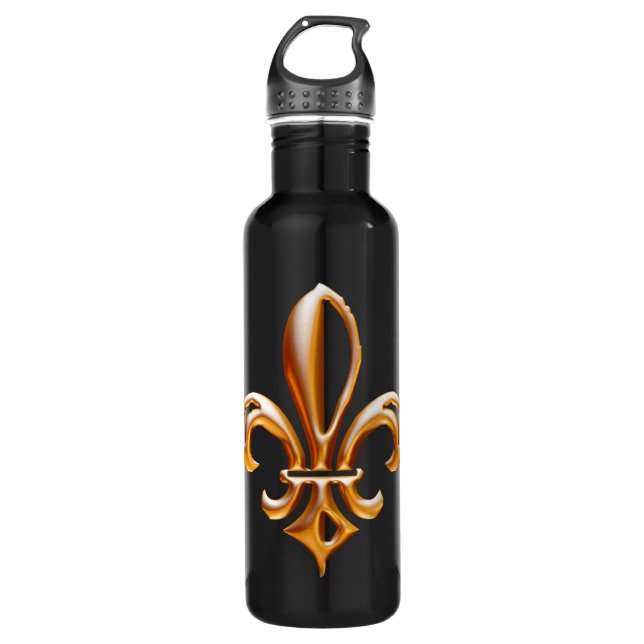 Garrafa Ouro francês Fleur de Lis (Frente)