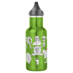 Garrafa OVNI, Alien, Pé-grande, Mothman, Dogman, Criptozoá