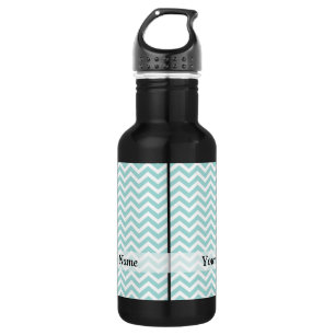 Garrafa Padrão aqua chevron