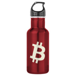 Garrafa Padrão Bitcoin ₿ (Vermelho)