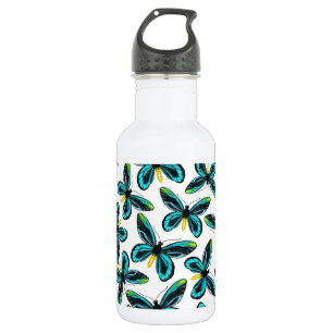 Garrafa Padrão da borboleta de passarinho da Rainha Alexa
