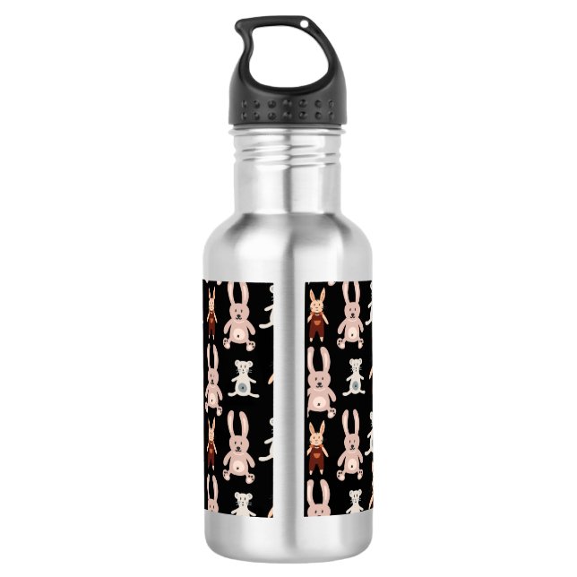 Garrafa Padrão de Brinquedo Panda Bunny Brinquedo para Cri (Verso)