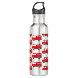 Garrafa Padrão de Caminhão de Fogo Vermelho