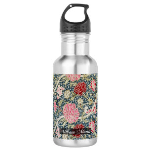 Garrafa Padrão de Cray - flores e folhas - WilliamMorris